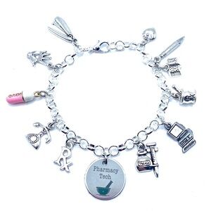 Pharmacy Tech Charm Bracelet